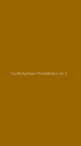 Tampilan Antarmuka Aplikasi Sisi4d Aplikasi Pendidikan Lite - 2