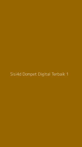 Tampilan Antarmuka Aplikasi Sisi4d Dompet Digital Terbaik - 1