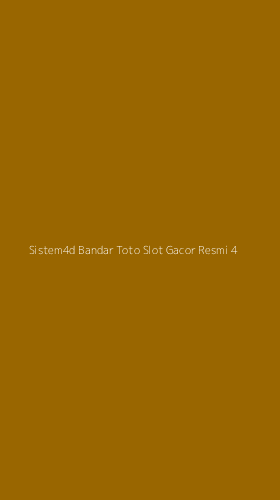 Tampilan Antarmuka Aplikasi Sistem4d Bandar Toto Slot Gacor Resmi - 4