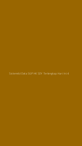 Tampilan Antarmuka Aplikasi Sistem4d Data Sgp Hk Sdy Terlengkap Hari Ini - 4