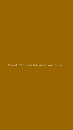 Tampilan Antarmuka Aplikasi Siswa62 Aplikasi Kebugaran Android - 4
