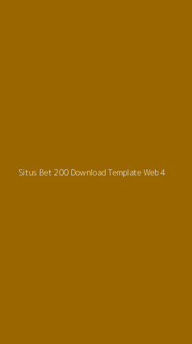 Tampilan Antarmuka Aplikasi Situs Bet 200 Download Template Web - 4