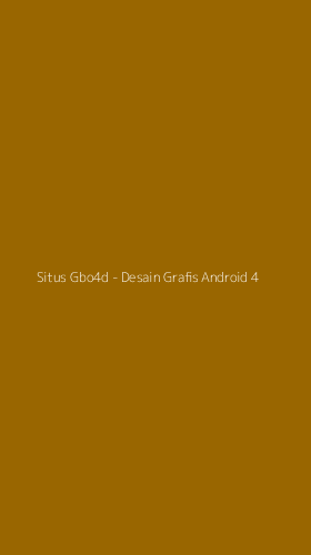 Tampilan Antarmuka Aplikasi Situs Gbo4d - Desain Grafis Android - 4