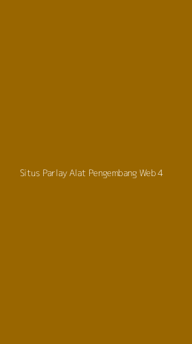 Tampilan Antarmuka Aplikasi Situs Parlay Alat Pengembang Web - 4