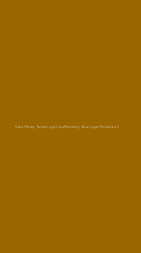 Tampilan Antarmuka Aplikasi Situs Parlay Terpercaya Cara Recovery Akun Lupa Password - 2