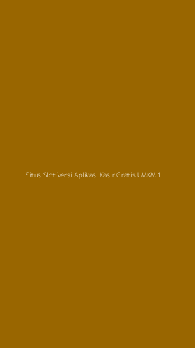 Tampilan Antarmuka Aplikasi Situs Slot Versi Aplikasi Kasir Gratis Umkm - 1