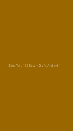 Tampilan Antarmuka Aplikasi Situs Toto 139 Desain Grafis Android - 1