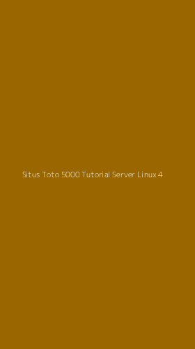 Tampilan Antarmuka Aplikasi Situs Toto 5000 Tutorial Server Linux - 4