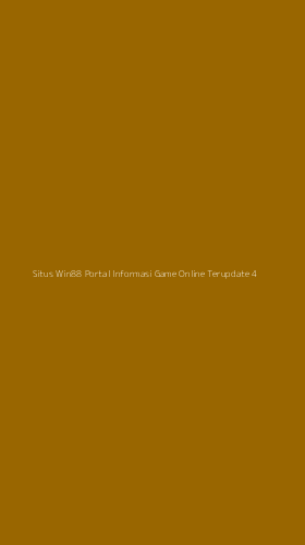 Tampilan Antarmuka Aplikasi Situs Win88 Portal Informasi Game Online Terupdate - 4