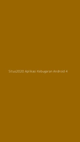 Tampilan Antarmuka Aplikasi Situs2020 Aplikasi Kebugaran Android - 4