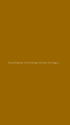 Tampilan Antarmuka Aplikasi Situs4d Bandar Online Dengan Winrate Tertinggi - 2