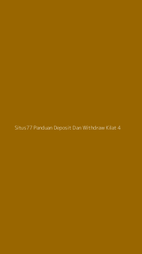 Tampilan Antarmuka Aplikasi Situs77 Panduan Deposit Dan Withdraw Kilat - 4