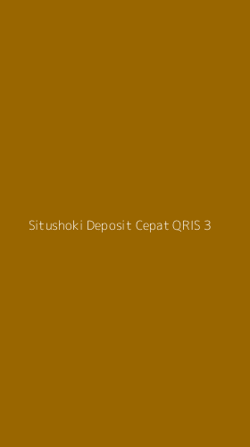 Tampilan Antarmuka Aplikasi Situshoki Deposit Cepat Qris - 3