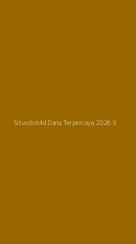 Tampilan Antarmuka Aplikasi Situsslot4d Dana Terpercaya 2026 - 3