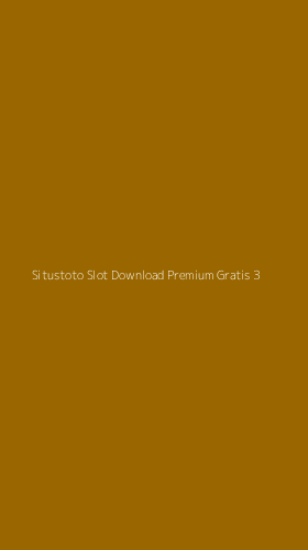 Tampilan Antarmuka Aplikasi Situstoto Slot Download Premium Gratis - 3