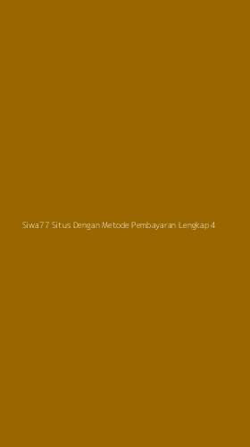 Tampilan Antarmuka Aplikasi Siwa77 Situs Dengan Metode Pembayaran Lengkap - 4