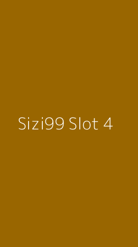 Tampilan Antarmuka Aplikasi Sizi99 Slot - 4