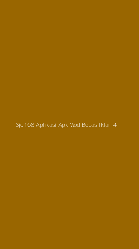 Tampilan Antarmuka Aplikasi Sjo168 Aplikasi Apk Mod Bebas Iklan - 4