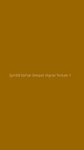 Tampilan Antarmuka Aplikasi Sjo168 Daftar Dompet Digital Terbaik - 1