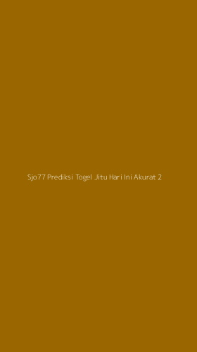 Tampilan Antarmuka Aplikasi Sjo77 Prediksi Togel Jitu Hari Ini Akurat - 2