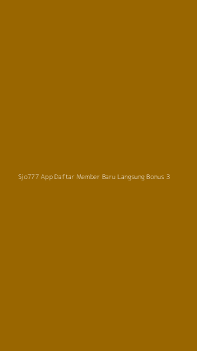 Tampilan Antarmuka Aplikasi Sjo777 App Daftar Member Baru Langsung Bonus - 3