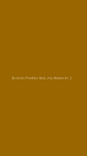 Tampilan Antarmuka Aplikasi Skintoro Prediksi Bola Jitu Malam Ini - 2