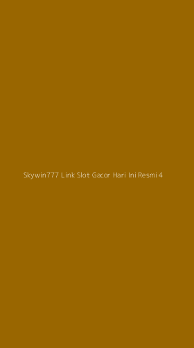 Tampilan Antarmuka Aplikasi Skywin777 Link Slot Gacor Hari Ini Resmi - 4