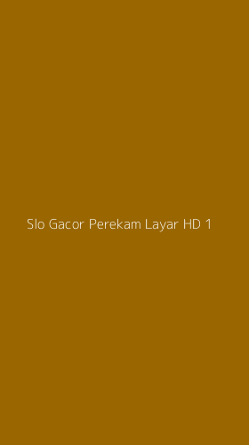 Tampilan Antarmuka Aplikasi Slo Gacor Perekam Layar Hd - 1