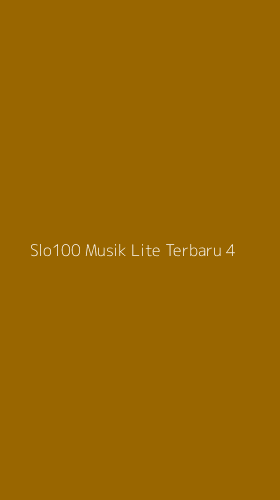 Tampilan Antarmuka Aplikasi Slo100 Musik Lite Terbaru - 4