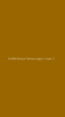 Tampilan Antarmuka Aplikasi Slo888 Belajar Bahasa Inggris Cepat - 3