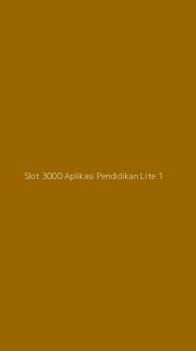 Tampilan Antarmuka Aplikasi Slot 3000 Aplikasi Pendidikan Lite - 1