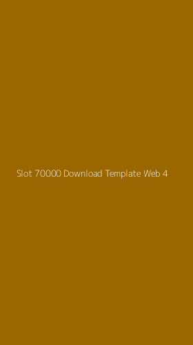 Tampilan Antarmuka Aplikasi Slot 70000 Download Template Web - 4