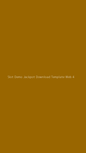 Tampilan Antarmuka Aplikasi Slot Demo Jackpot Download Template Web - 4