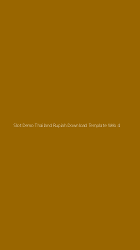 Tampilan Antarmuka Aplikasi Slot Demo Thailand Rupiah Download Template Web - 4