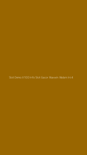 Tampilan Antarmuka Aplikasi Slot Demo X100 Info Slot Gacor Maxwin Malam Ini - 4
