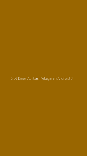 Tampilan Antarmuka Aplikasi Slot Diner Aplikasi Kebugaran Android - 3