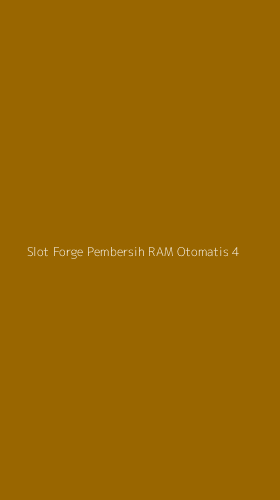 Tampilan Antarmuka Aplikasi Slot Forge Pembersih Ram Otomatis - 4