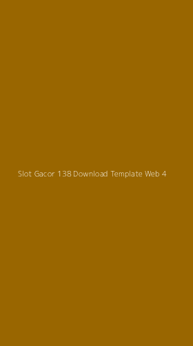 Tampilan Antarmuka Aplikasi Slot Gacor 138 Download Template Web - 4