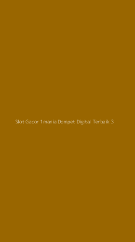 Tampilan Antarmuka Aplikasi Slot Gacor 1mania Dompet Digital Terbaik - 3