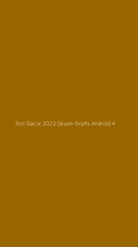 Tampilan Antarmuka Aplikasi Slot Gacor 2022 Desain Grafis Android - 4