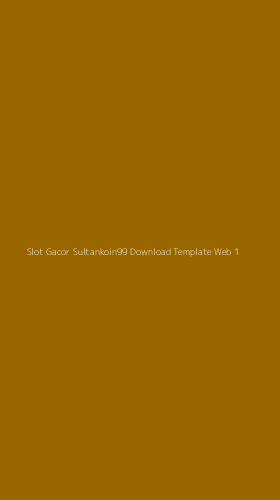 Tampilan Antarmuka Aplikasi Slot Gacor Sultankoin99 Download Template Web - 1