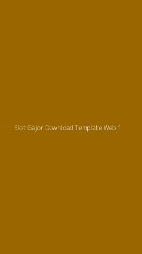 Tampilan Antarmuka Aplikasi Slot Gajor Download Template Web - 1