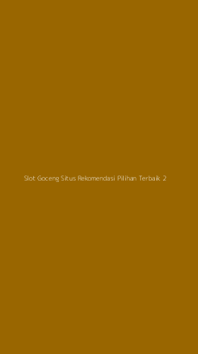 Tampilan Antarmuka Aplikasi Slot Goceng Situs Rekomendasi Pilihan Terbaik - 2