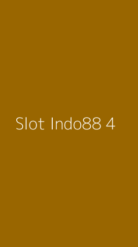 Tampilan Antarmuka Aplikasi Slot Indo88 - 4