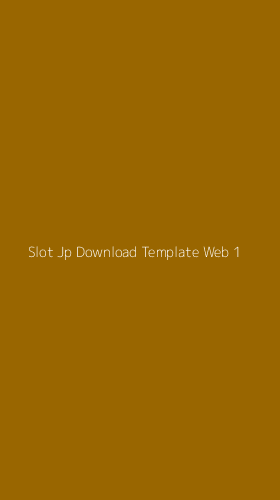 Tampilan Antarmuka Aplikasi Slot Jp Download Template Web - 1