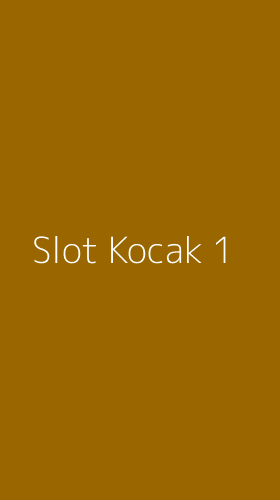 Tampilan Antarmuka Aplikasi Slot Kocak - 1