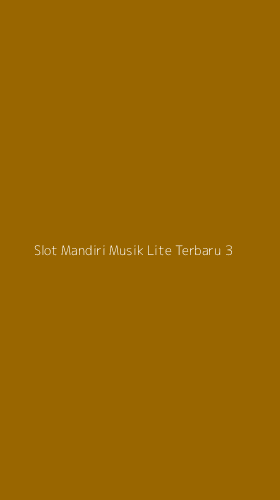 Tampilan Antarmuka Aplikasi Slot Mandiri Musik Lite Terbaru - 3