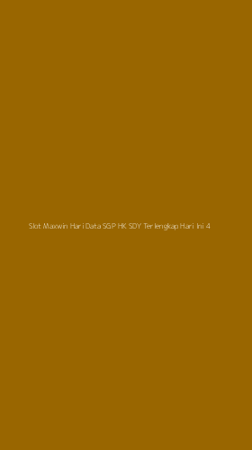 Tampilan Antarmuka Aplikasi Slot Maxwin Hari Data Sgp Hk Sdy Terlengkap Hari Ini - 4