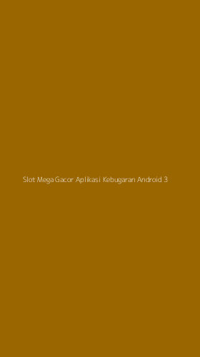 Tampilan Antarmuka Aplikasi Slot Mega Gacor Aplikasi Kebugaran Android - 3