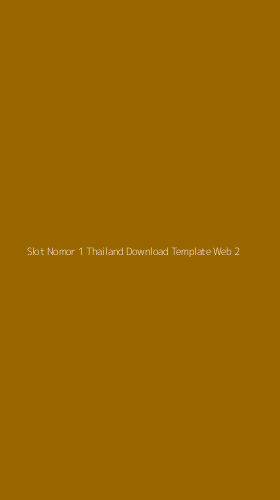 Tampilan Antarmuka Aplikasi Slot Nomor 1 Thailand Download Template Web - 2